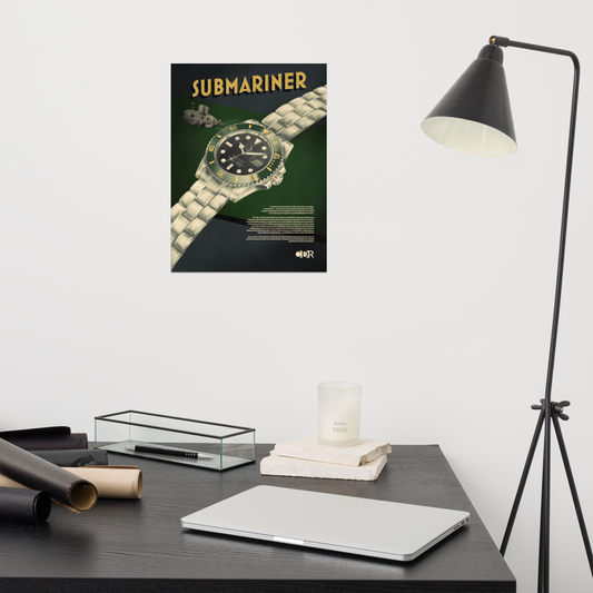 Póster 30x40 Submariner