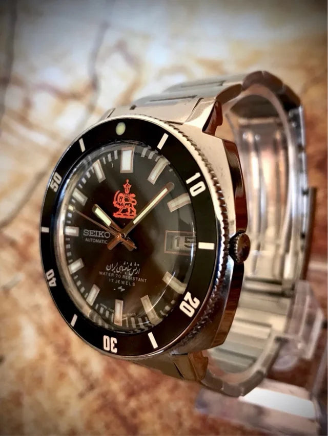 Seiko ref.7015-8140 para el ejército iraní