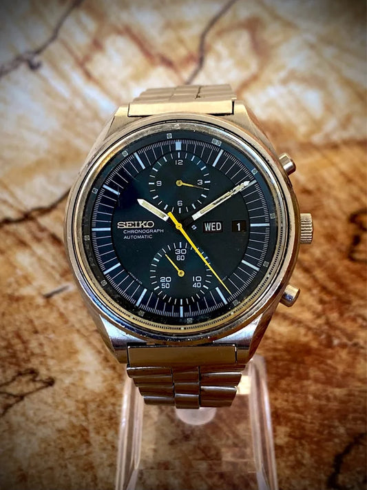 Seiko cronógrafo ref. 6138-3002