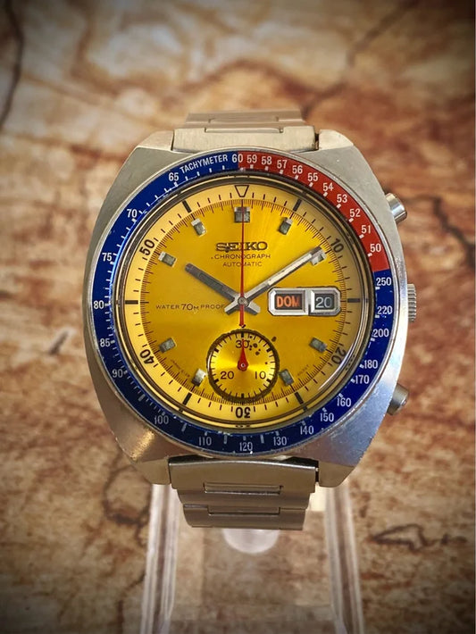 Seiko Pogue cronógrafo 6139-6001