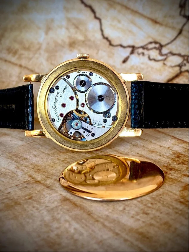 Girard Perregaux de oro 18K. Años 50