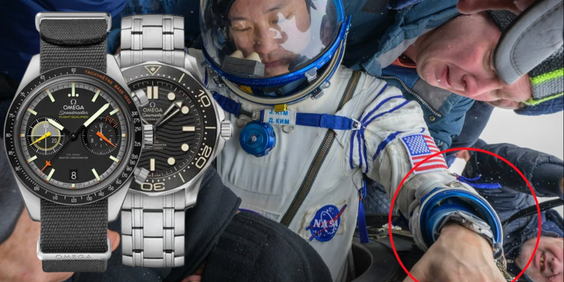 Jonny Kim vuelve del espacio con dos relojes Omega: Speedmaster Flight Qualified y Seamaster SEAL