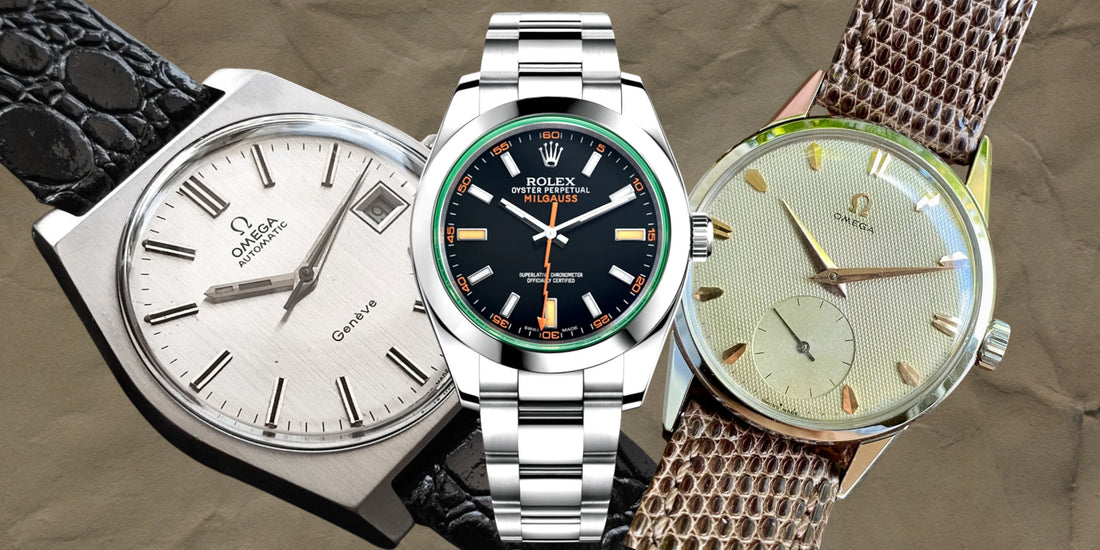 Los relojes de esta semana: de un Omega Honeycomb de 1954 a un Rolex Milgauss de 2011