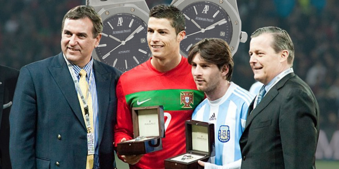 El día que Audemars Piguet regaló Royal Oaks a Cristiano y Messi - Cultura de Relojes