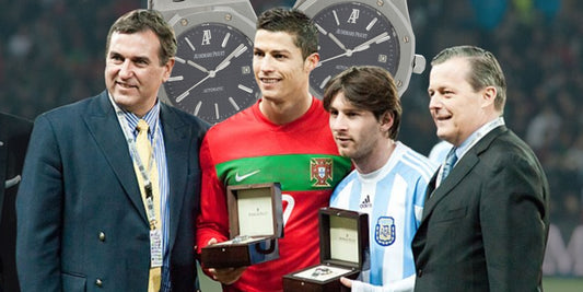 El día que Audemars Piguet regaló Royal Oaks a Cristiano y Messi - Cultura de Relojes