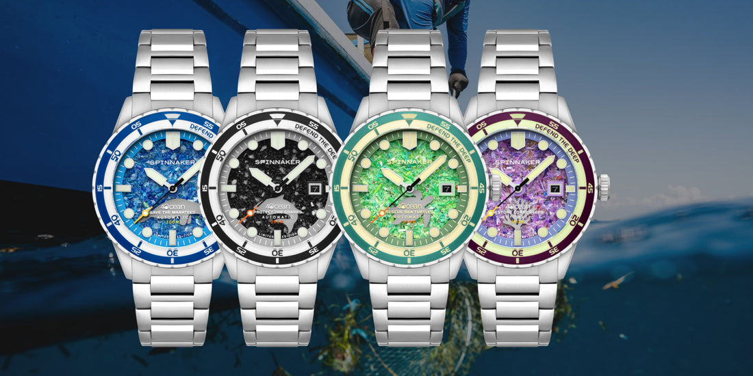 El nuevo Spinnaker x 4 Ocean:  relojes con propósito - Cultura de Relojes