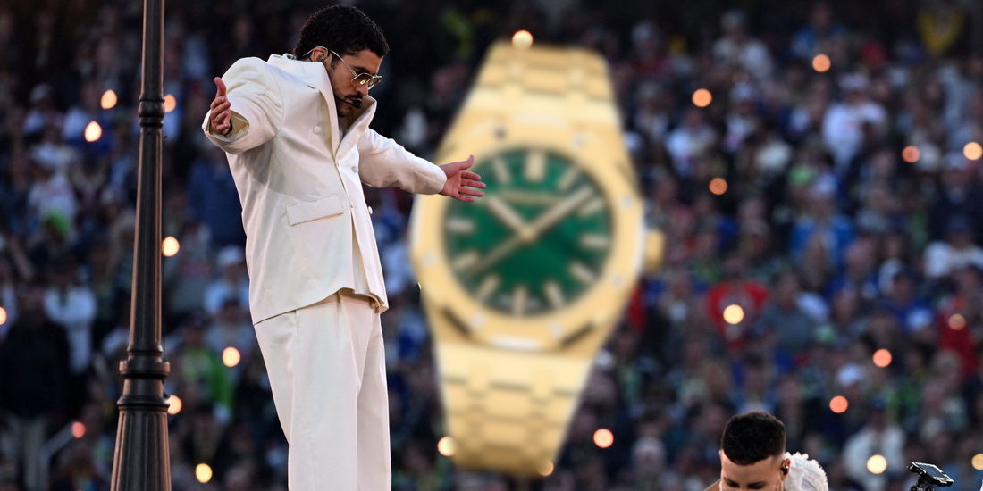 El reloj de Bad Bunny en la Super Bowl LX - Cultura de Relojes