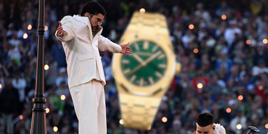 El reloj de Bad Bunny en la Super Bowl LX - Cultura de Relojes