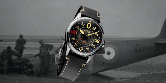 La nueva colaboración AVI-8 X War Museums - Cultura de Relojes