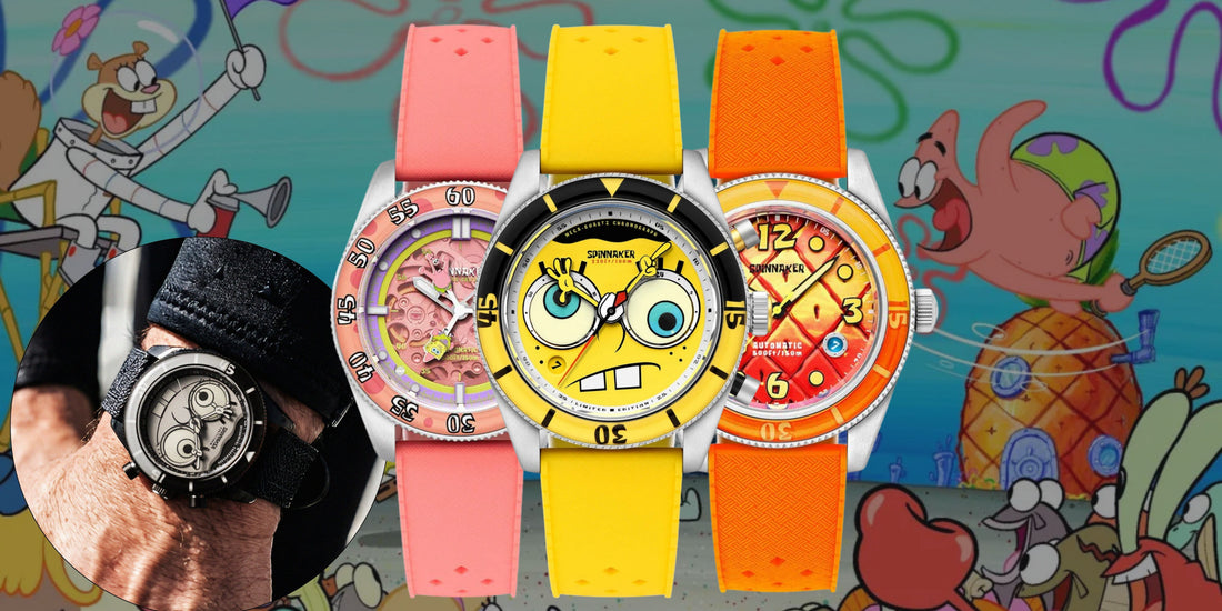 Spinnaker x Bob Esponja: Las claves de una colaboración de éxito - Cultura de Relojes
