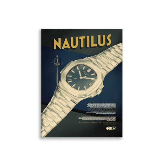 Póster 30X40 Nautilus - Cultura de Relojes