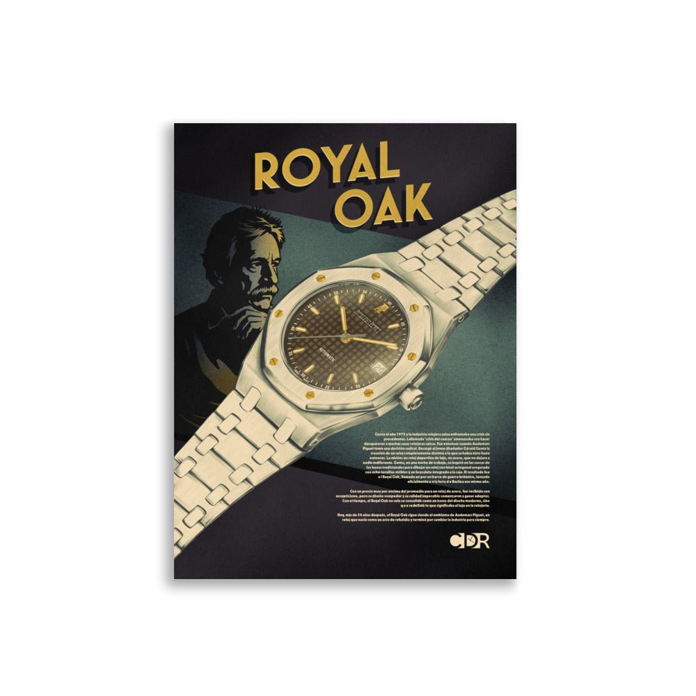 Póster 30x40 Royal Oak - Cultura de Relojes