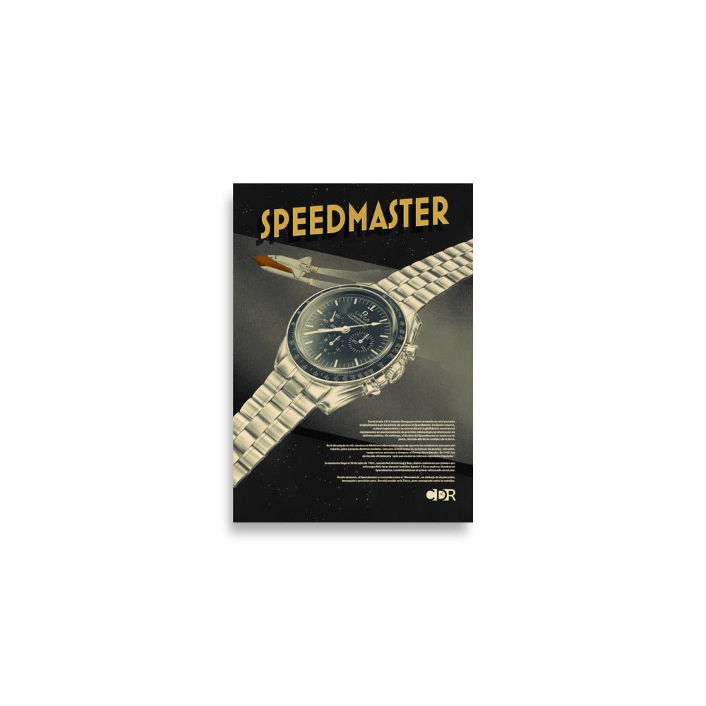 Póster SPEEDMASTER A2 - Cultura de Relojes
